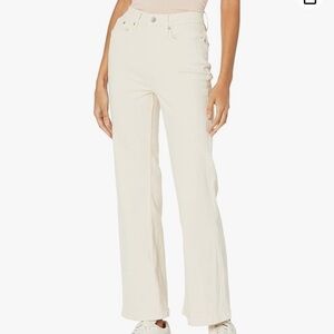 Calvin Klein Super High Rise Flare Jeans Beige 28
